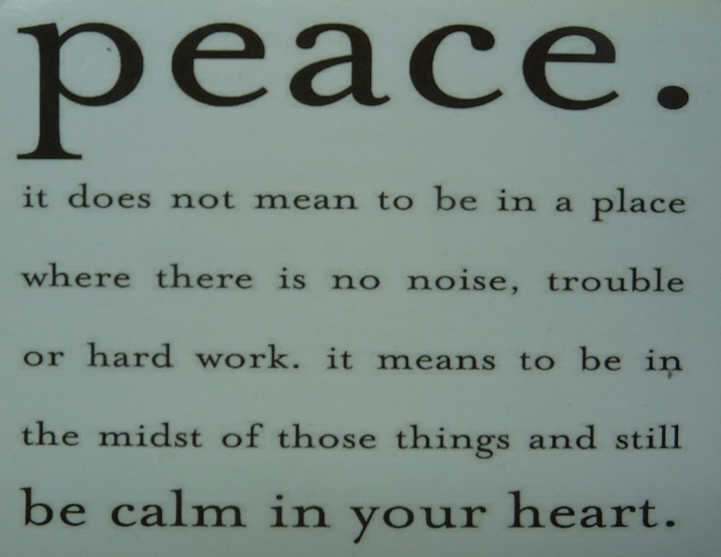 peace