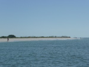 mar en isla